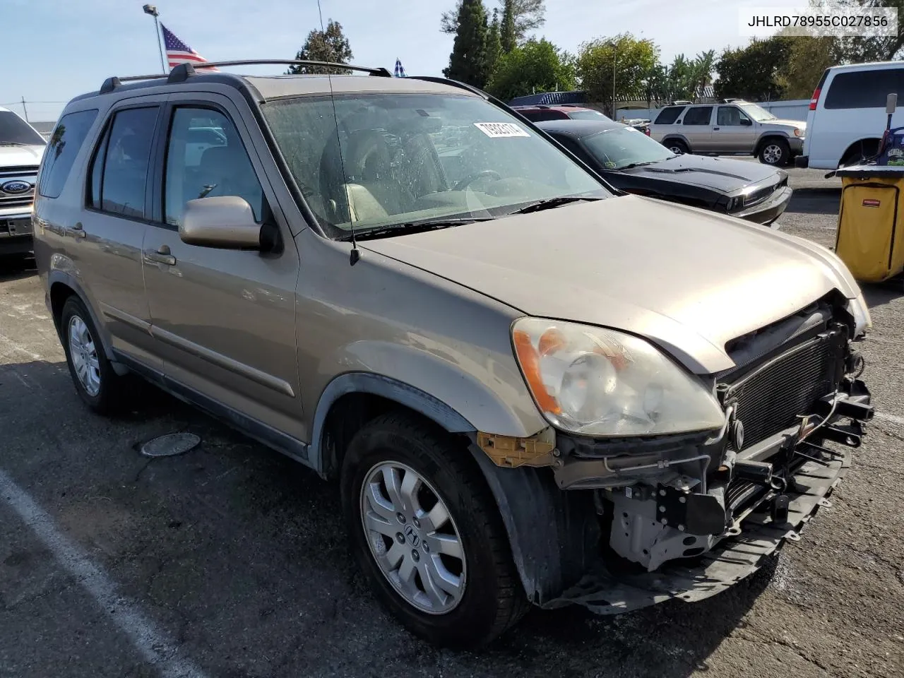 2005 Honda Cr-V Se VIN: JHLRD78955C027856 Lot: 79323174