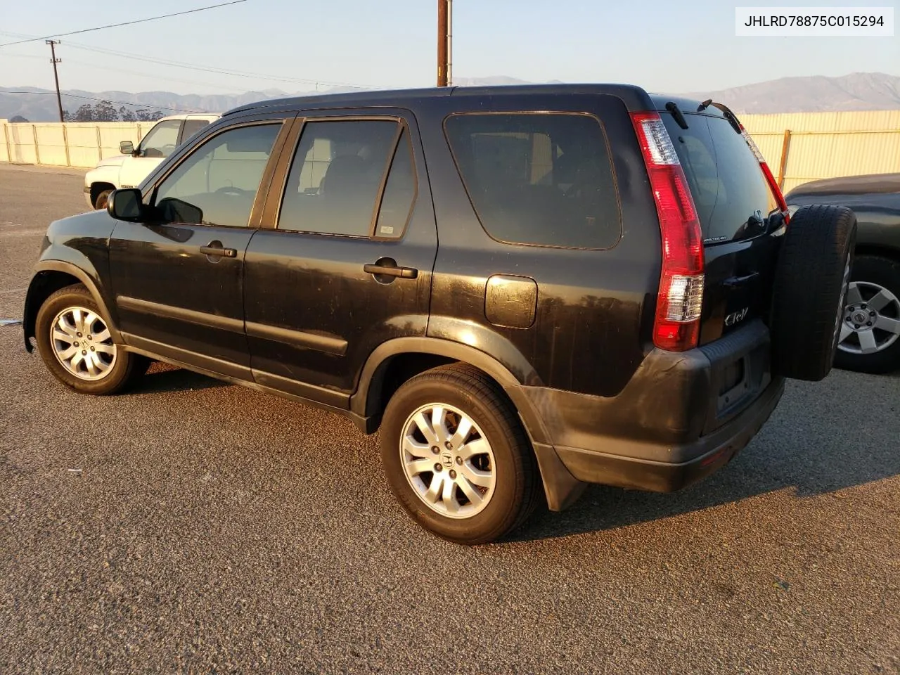 2005 Honda Cr-V Ex VIN: JHLRD78875C015294 Lot: 79885834