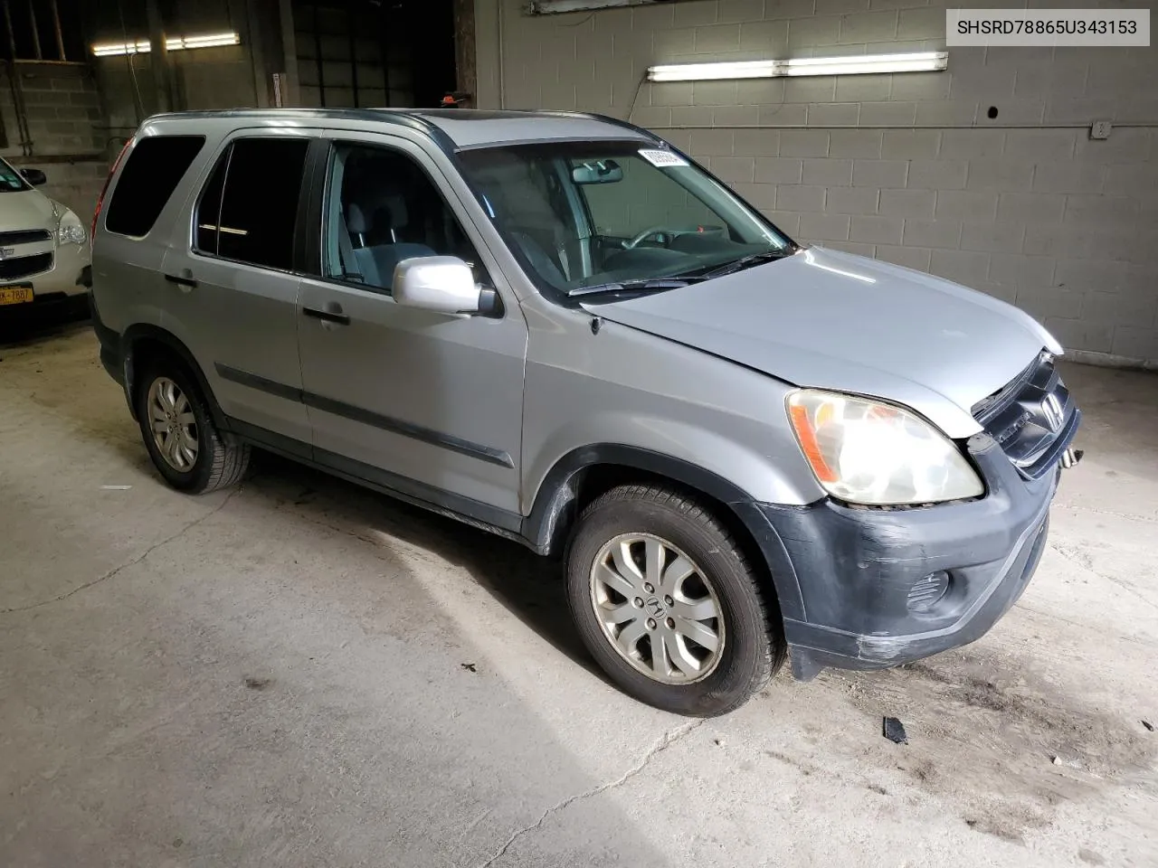 2005 Honda Cr-V Ex VIN: SHSRD78865U343153 Lot: 80985694