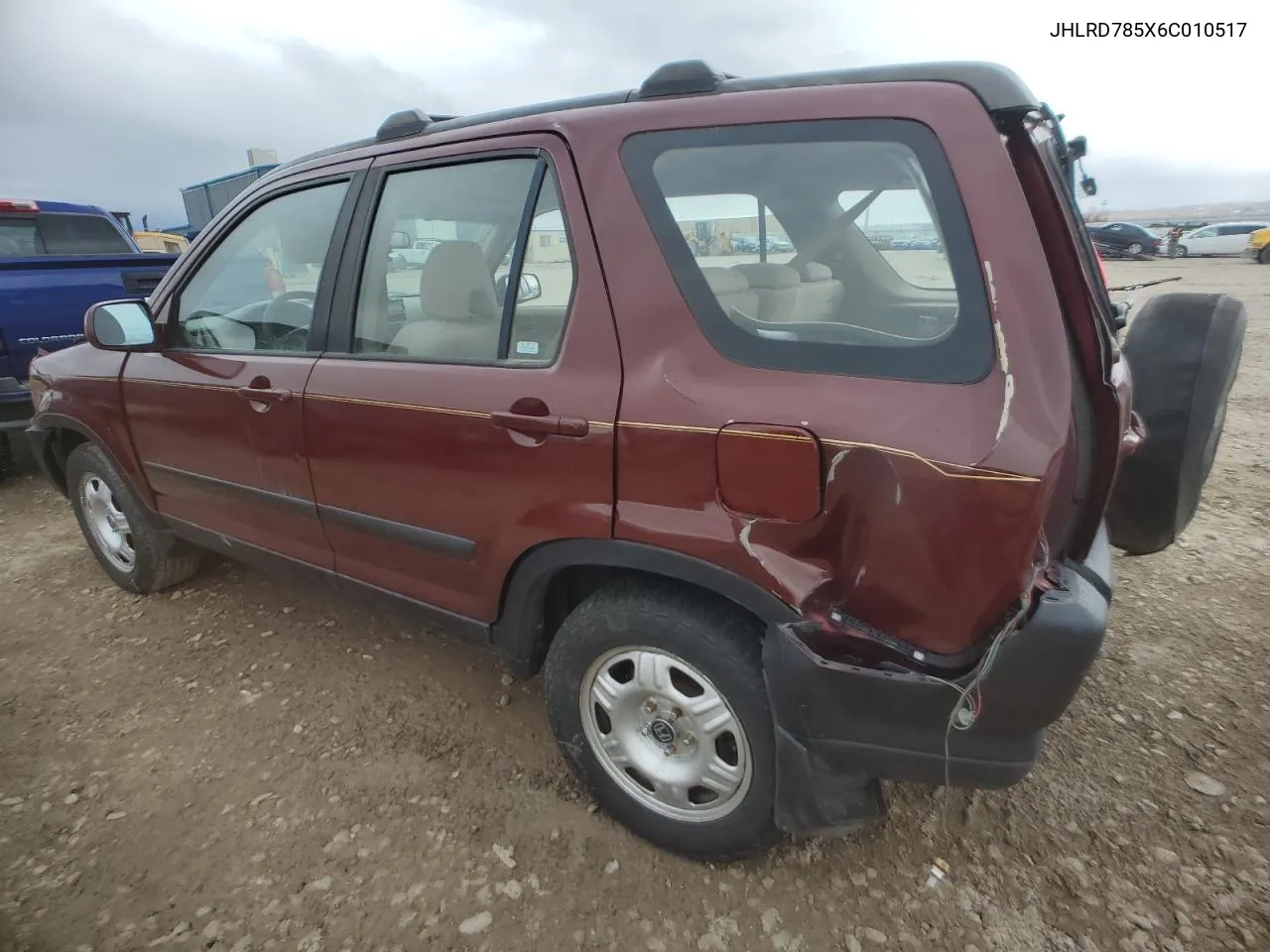 2006 Honda Cr-V Lx VIN: JHLRD785X6C010517 Lot: 45826654