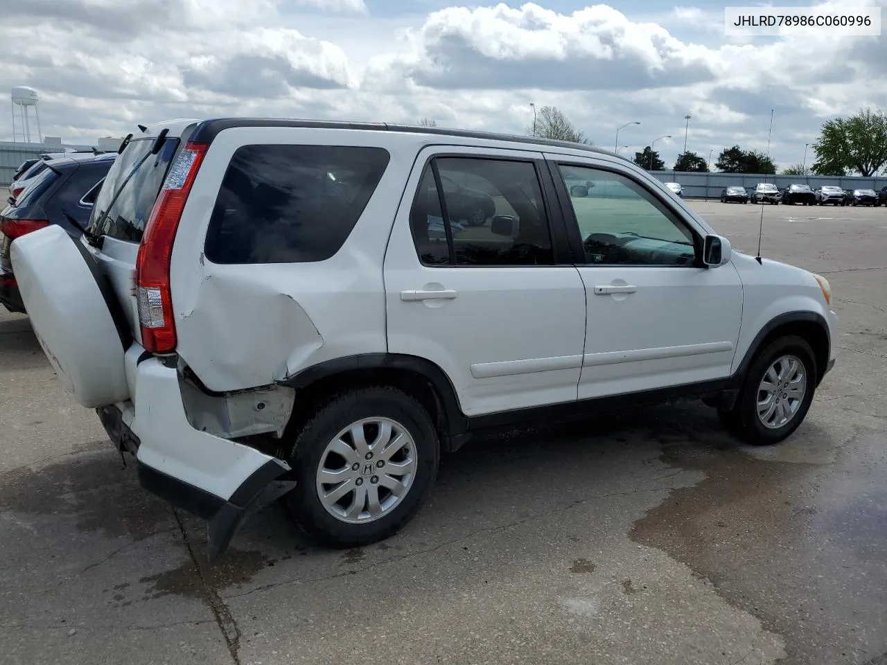 2006 Honda Cr-V Se VIN: JHLRD78986C060996 Lot: 52407474