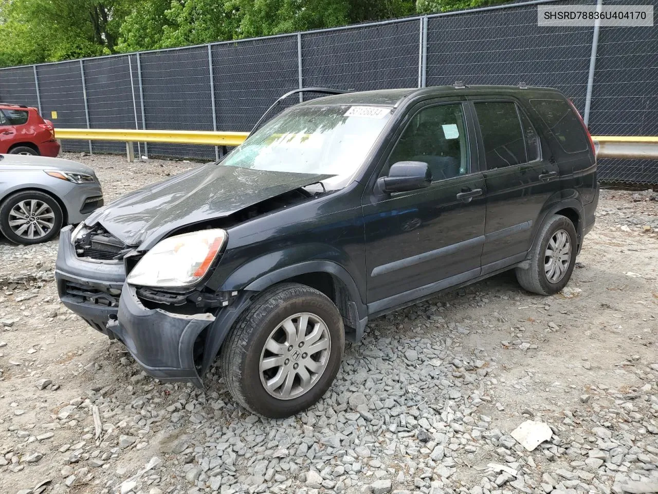 2006 Honda Cr-V Ex VIN: SHSRD78836U404170 Lot: 53135834