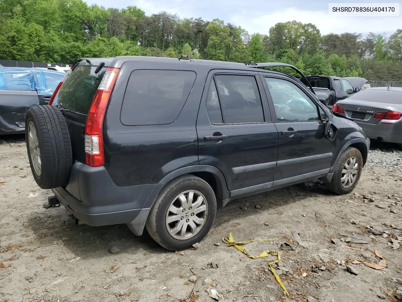 2006 Honda Cr-V Ex VIN: SHSRD78836U404170 Lot: 53135834