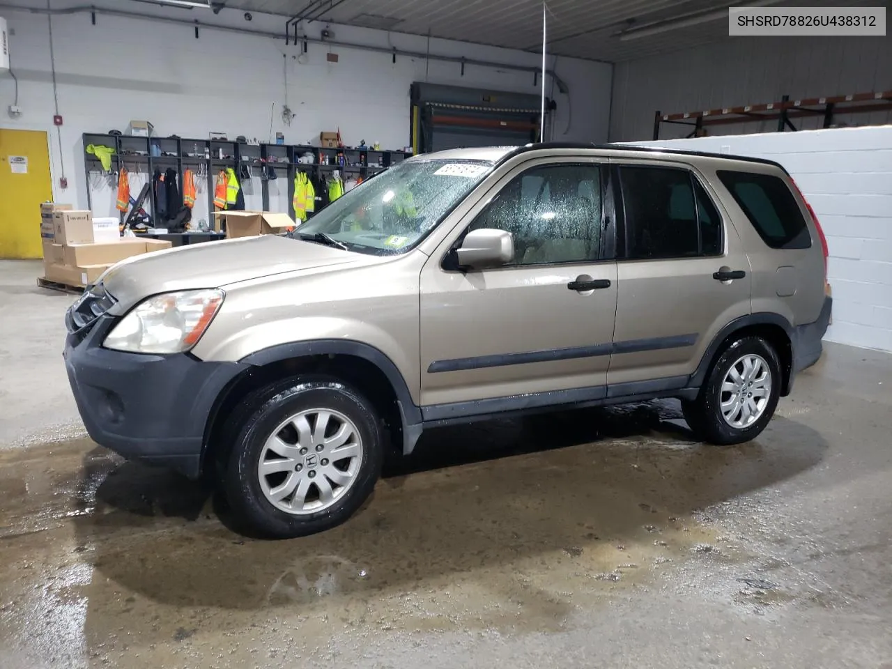 2006 Honda Cr-V Ex VIN: SHSRD78826U438312 Lot: 58151874