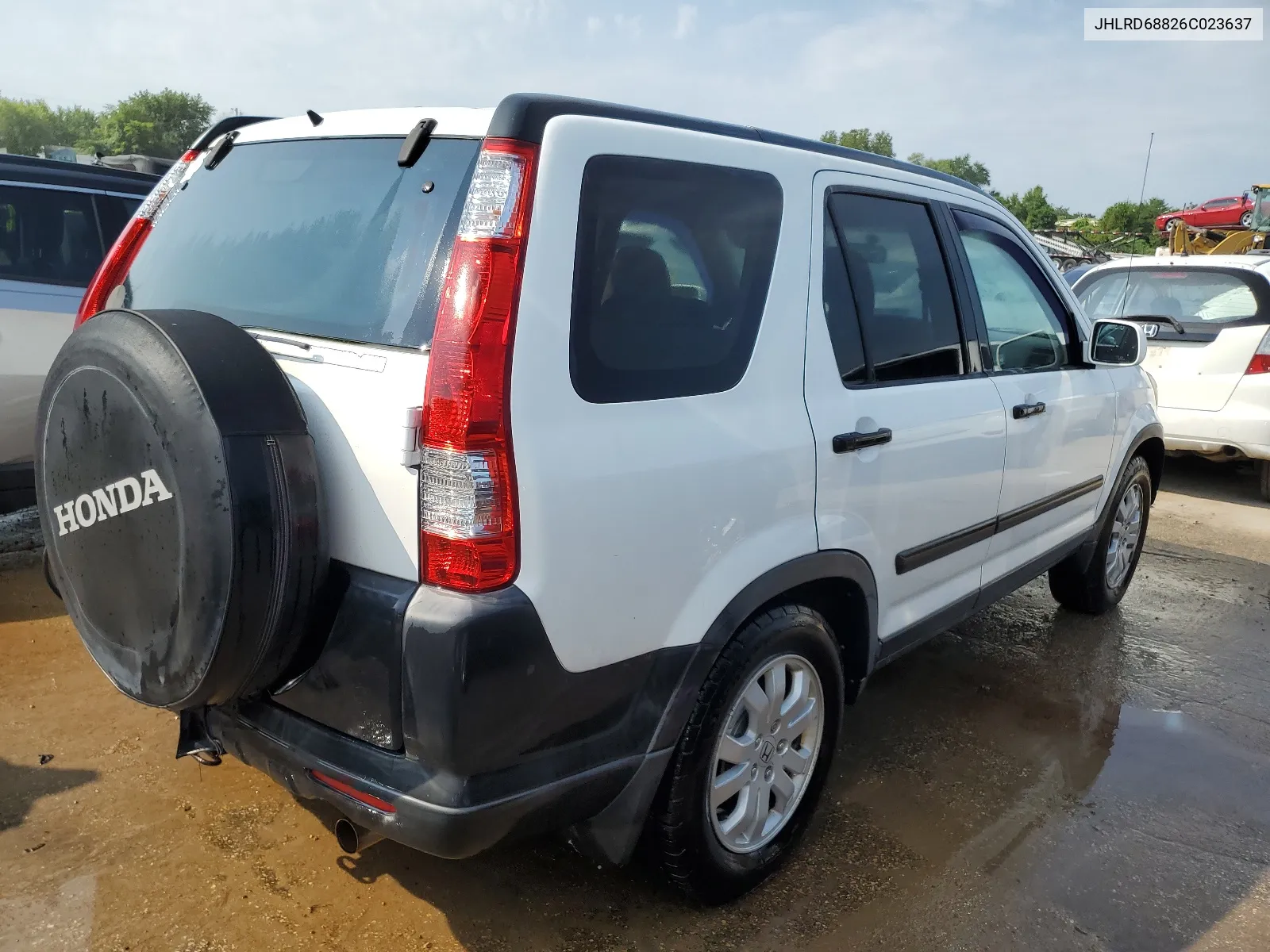 2006 Honda Cr-V Ex VIN: JHLRD68826C023637 Lot: 61596924