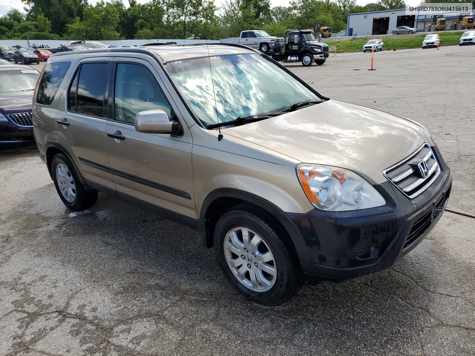 2006 Honda Cr-V Ex VIN: SHSRD78806U415613 Lot: 63343394