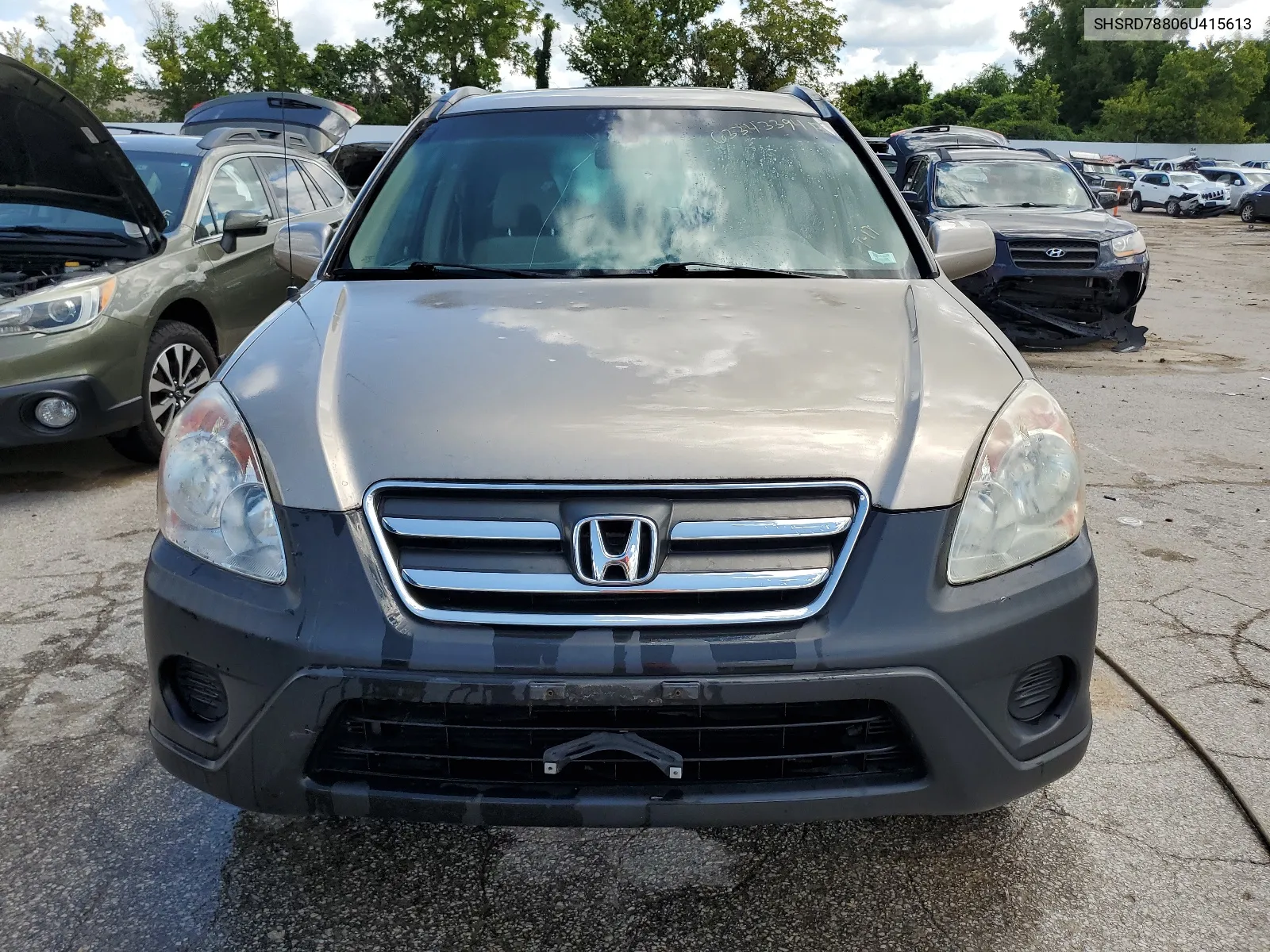 2006 Honda Cr-V Ex VIN: SHSRD78806U415613 Lot: 63343394