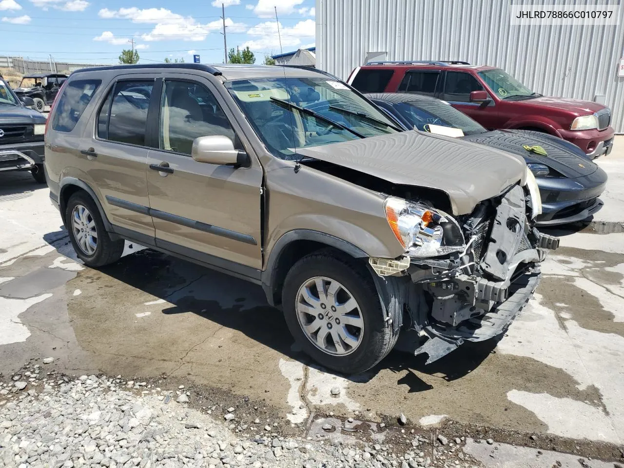 2006 Honda Cr-V Ex VIN: JHLRD78866C010797 Lot: 64792544