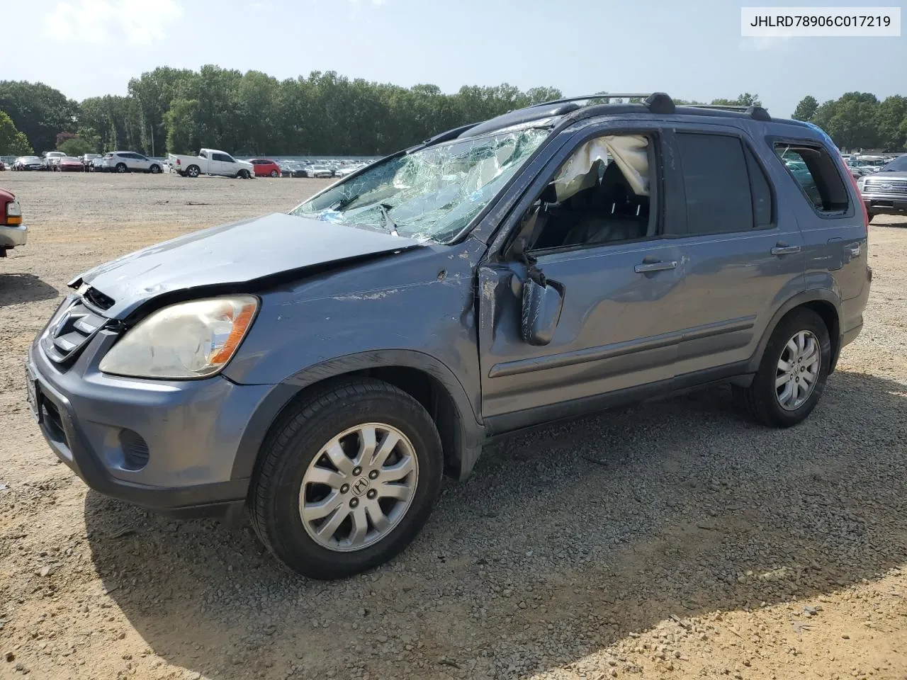 JHLRD78906C017219 2006 Honda Cr-V Se