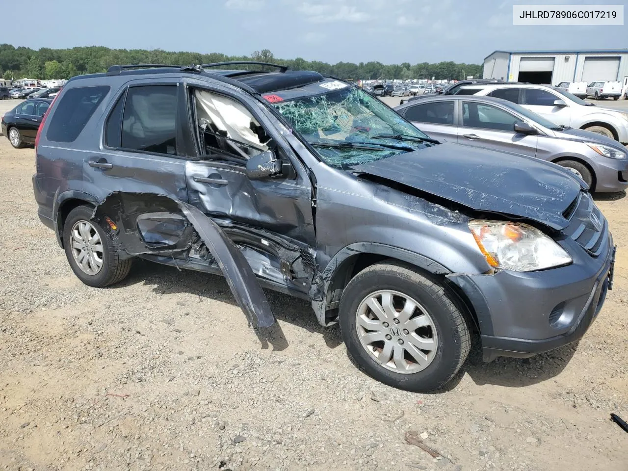 2006 Honda Cr-V Se VIN: JHLRD78906C017219 Lot: 65724644