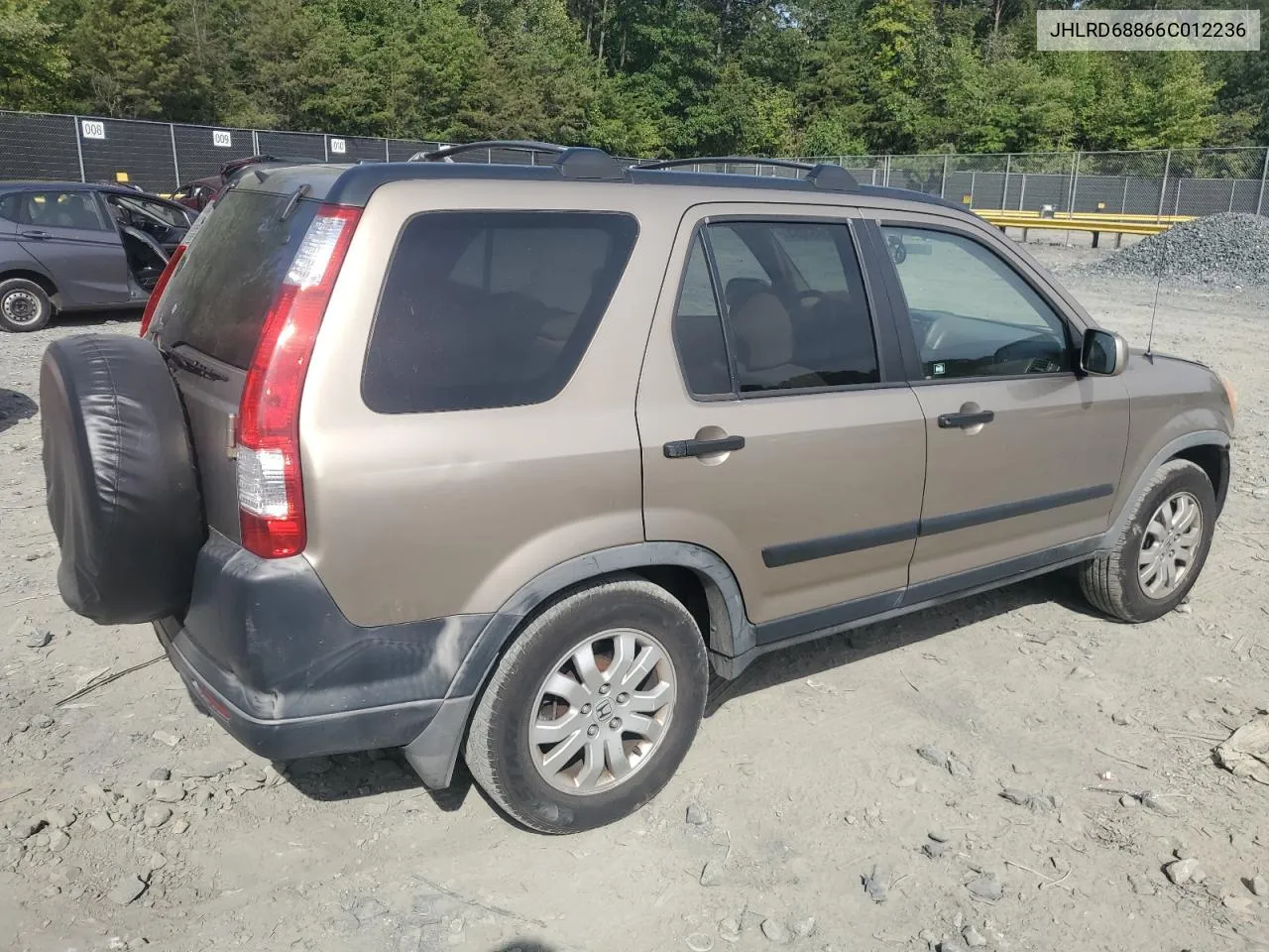 JHLRD68866C012236 2006 Honda Cr-V Ex