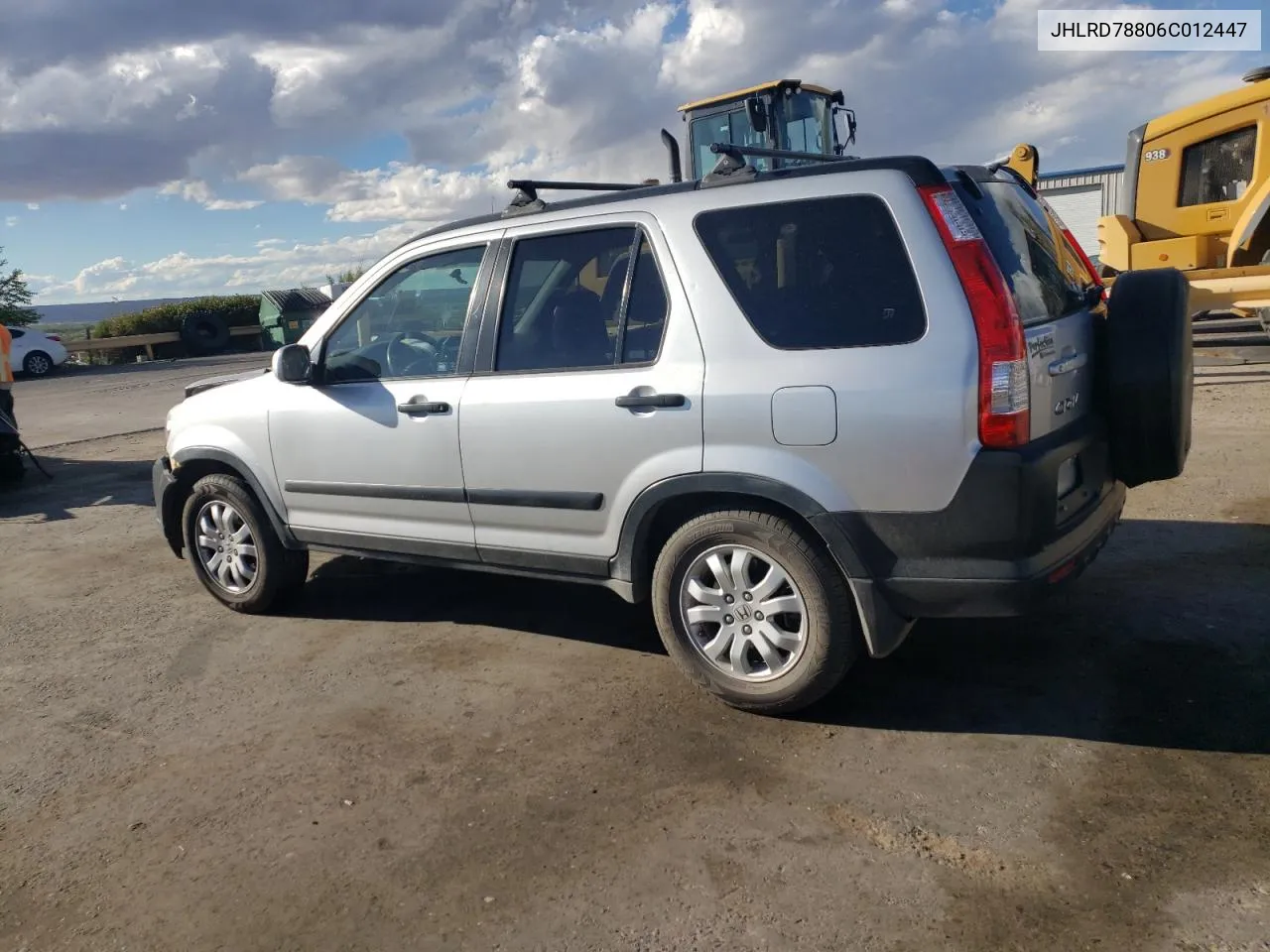 2006 Honda Cr-V Ex VIN: JHLRD78806C012447 Lot: 71503924