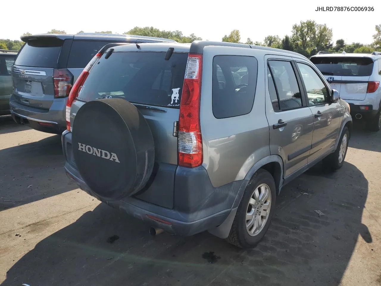 2006 Honda Cr-V Ex VIN: JHLRD78876C006936 Lot: 71679104