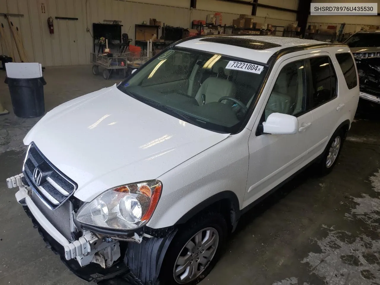 2006 Honda Cr-V Se VIN: SHSRD78976U435530 Lot: 73221004