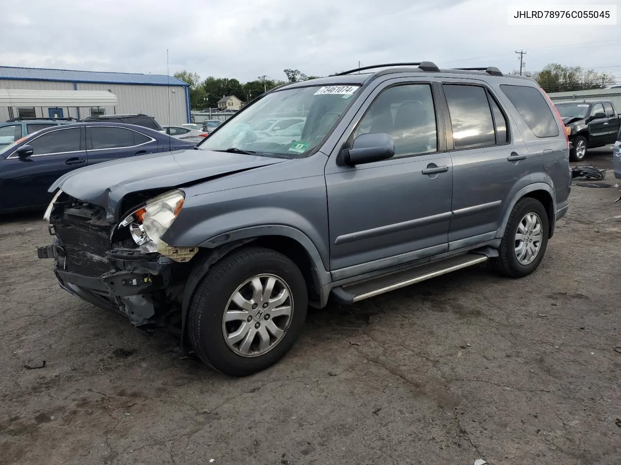 2006 Honda Cr-V Se VIN: JHLRD78976C055045 Lot: 73461074