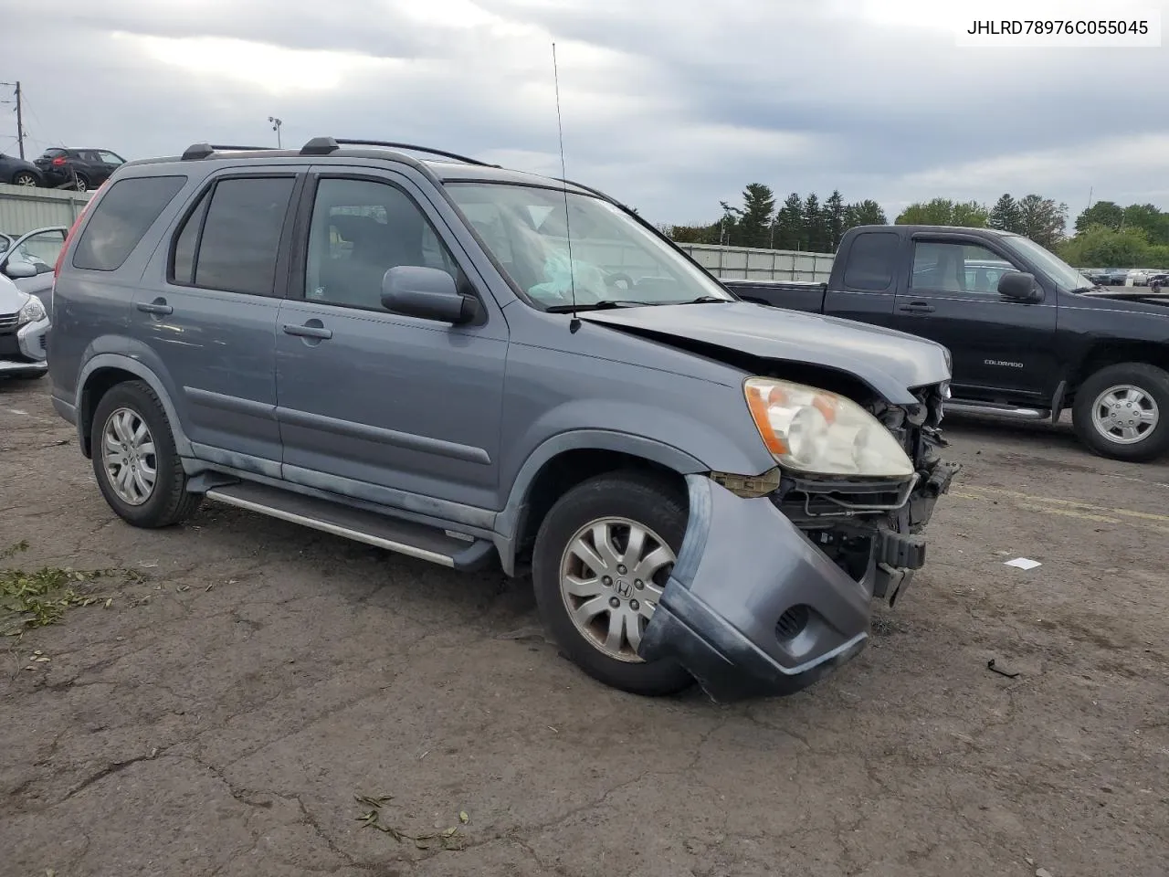 2006 Honda Cr-V Se VIN: JHLRD78976C055045 Lot: 73461074