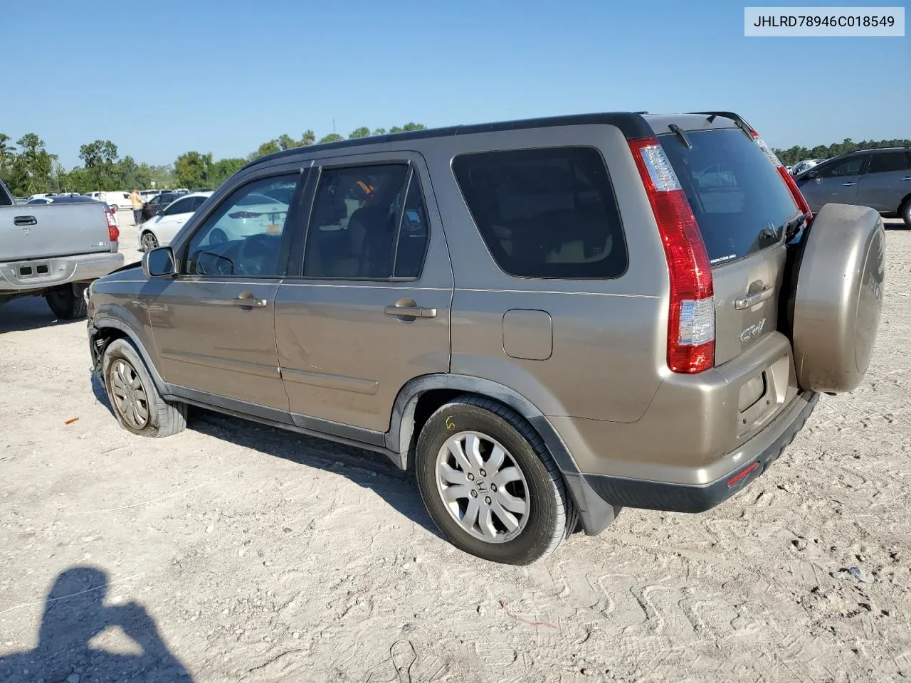 2006 Honda Cr-V Se VIN: JHLRD78946C018549 Lot: 73823484