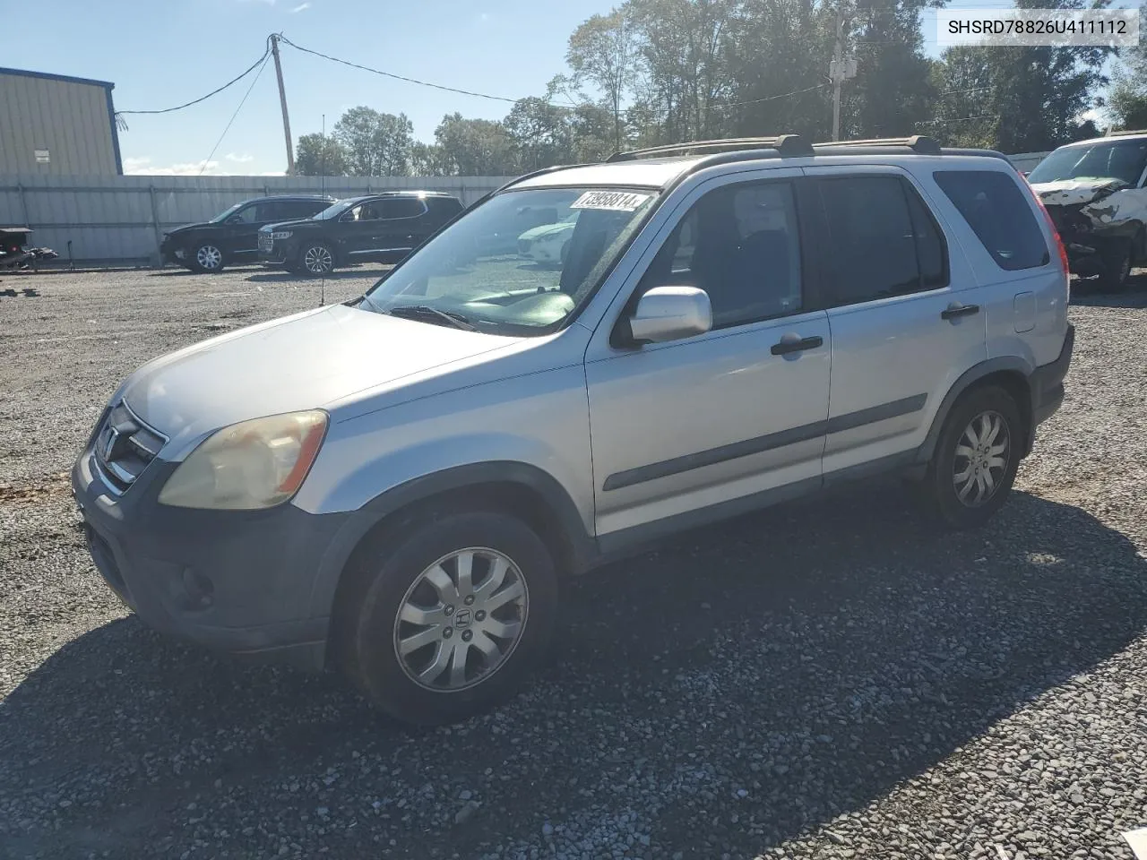 2006 Honda Cr-V Ex VIN: SHSRD78826U411112 Lot: 73958814