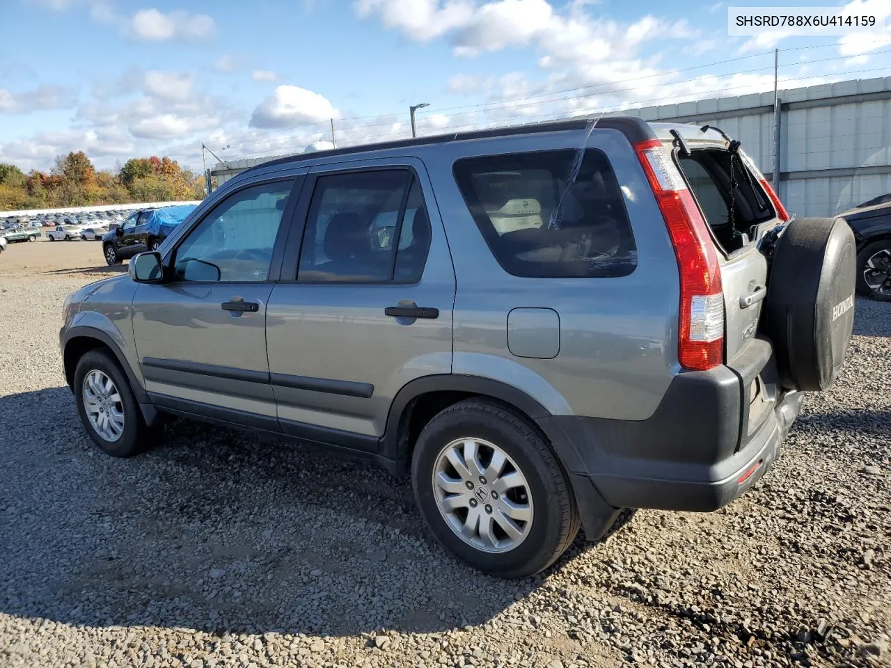 2006 Honda Cr-V Ex VIN: SHSRD788X6U414159 Lot: 76347834