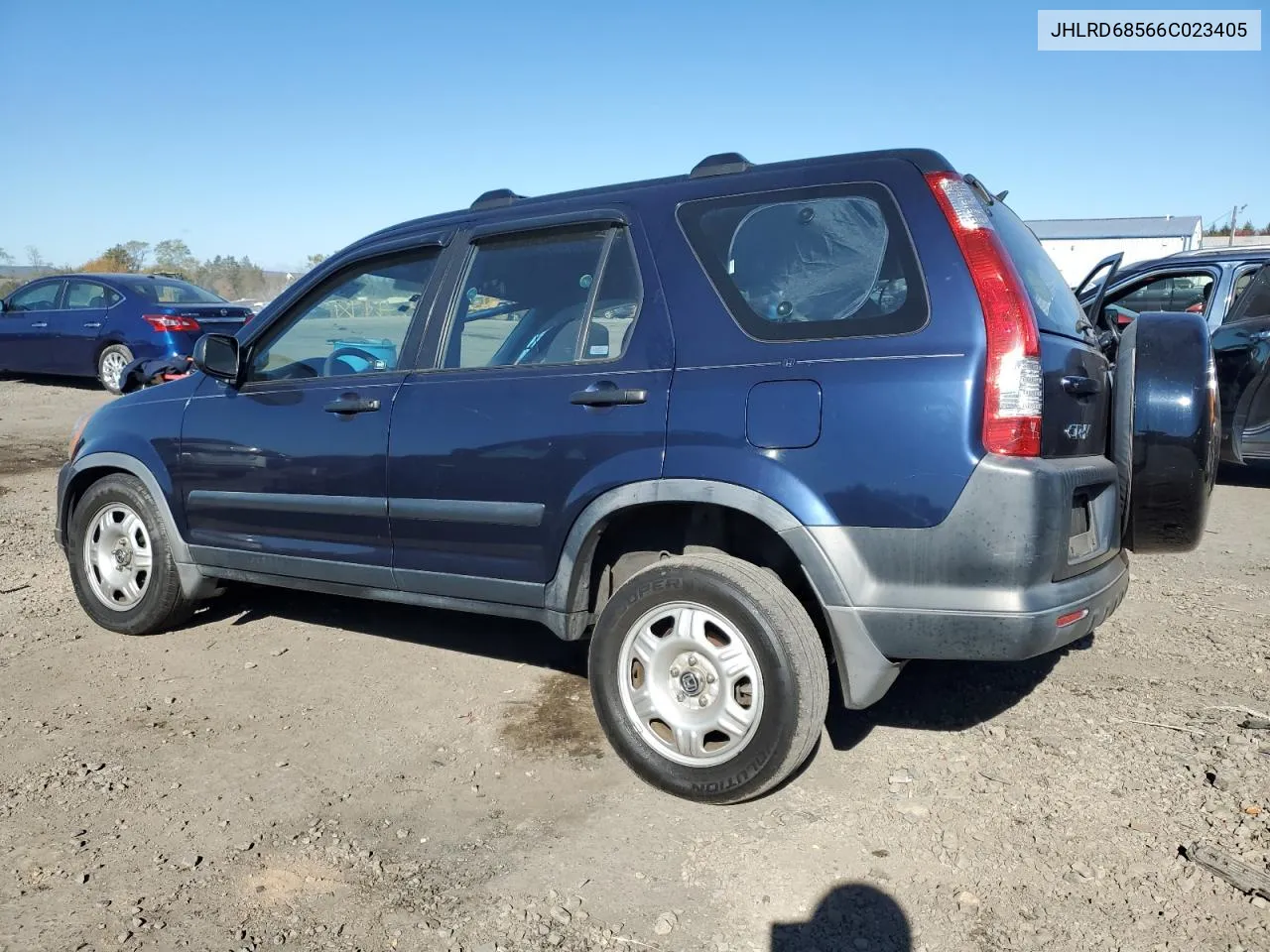 2006 Honda Cr-V Lx VIN: JHLRD68566C023405 Lot: 76452484