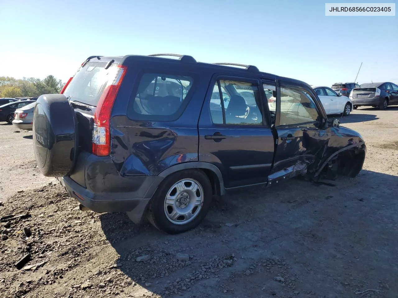 2006 Honda Cr-V Lx VIN: JHLRD68566C023405 Lot: 76452484