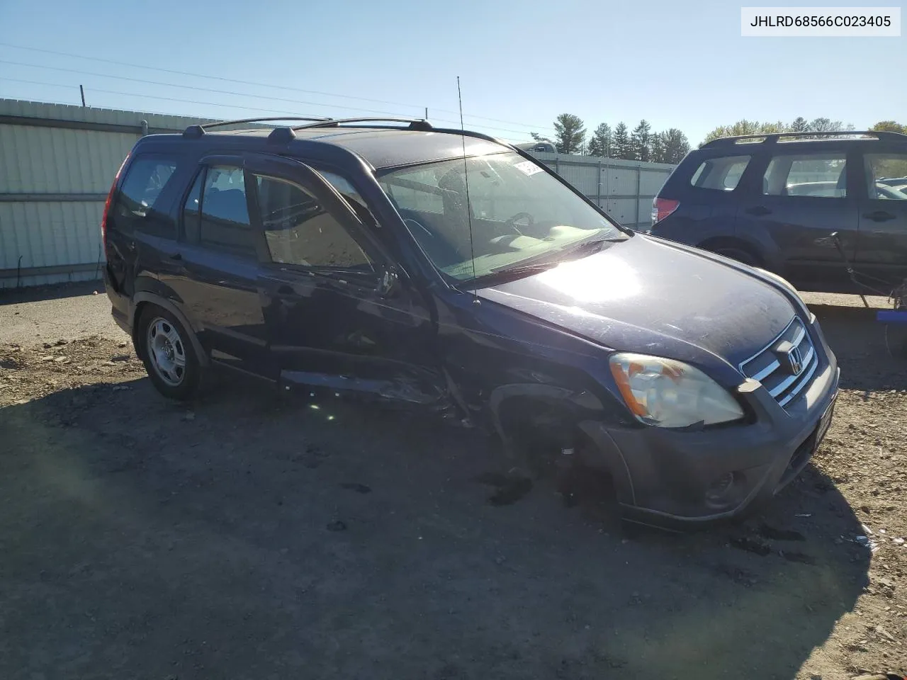 2006 Honda Cr-V Lx VIN: JHLRD68566C023405 Lot: 76452484