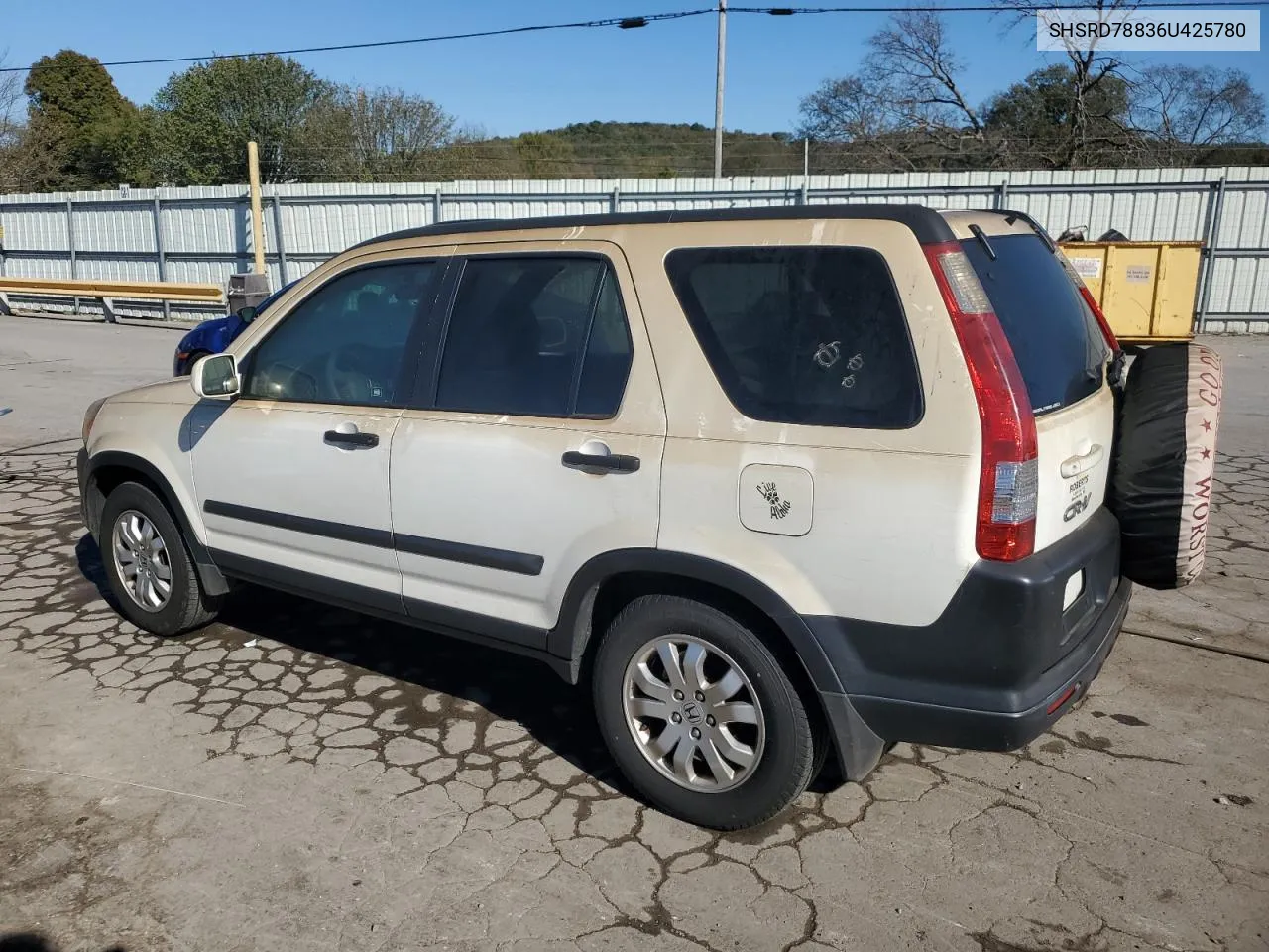 2006 Honda Cr-V Ex VIN: SHSRD78836U425780 Lot: 76520134