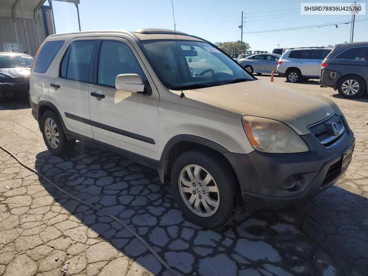 2006 Honda Cr-V Ex VIN: SHSRD78836U425780 Lot: 76520134