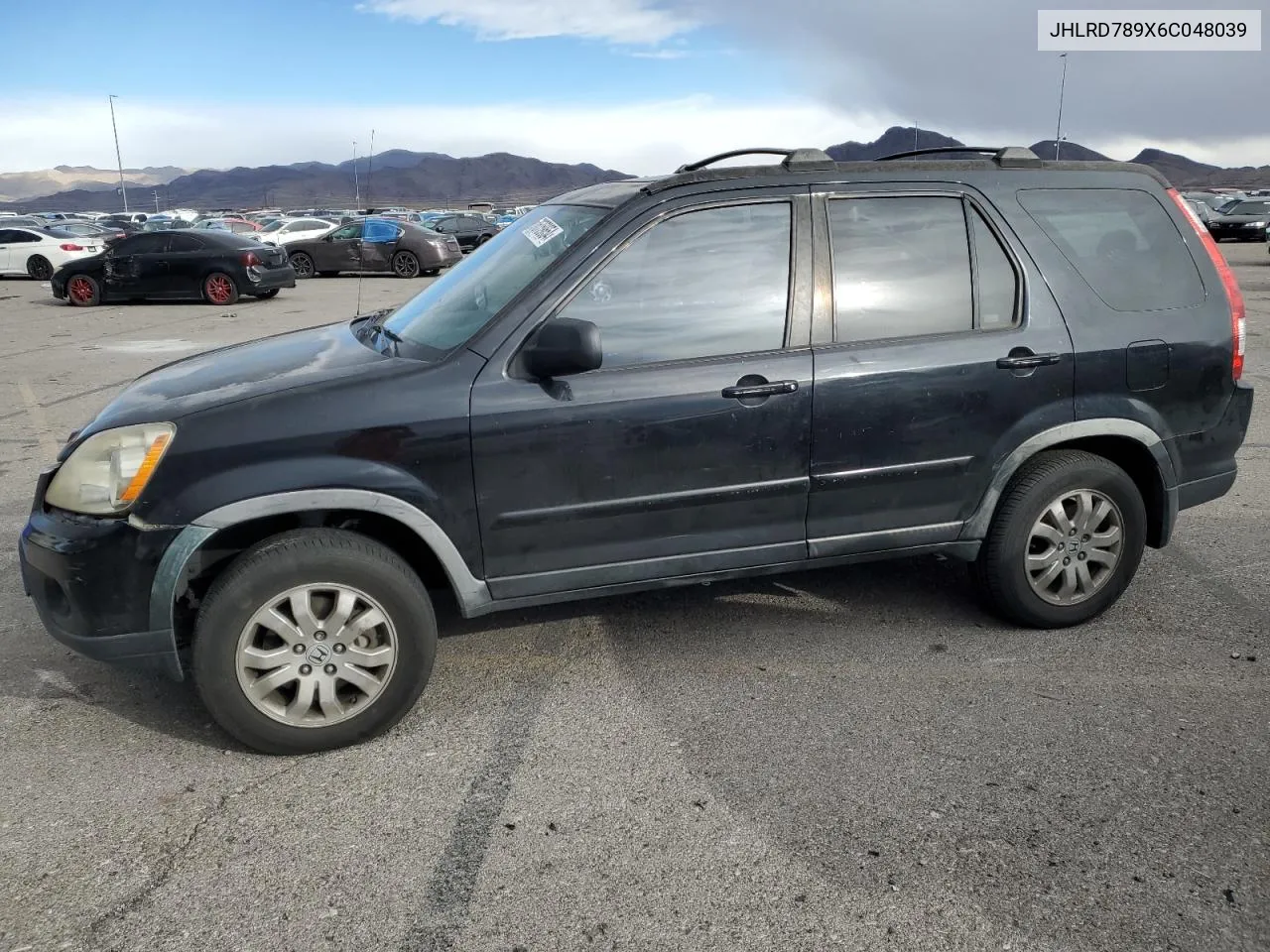 2006 Honda Cr-V Se VIN: JHLRD789X6C048039 Lot: 76759654