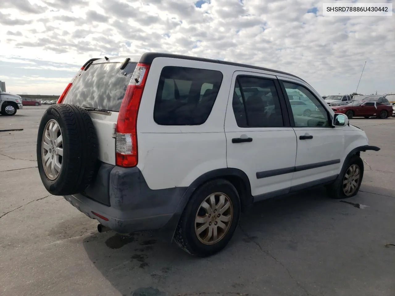 2006 Honda Cr-V Ex VIN: SHSRD78886U430442 Lot: 76787444