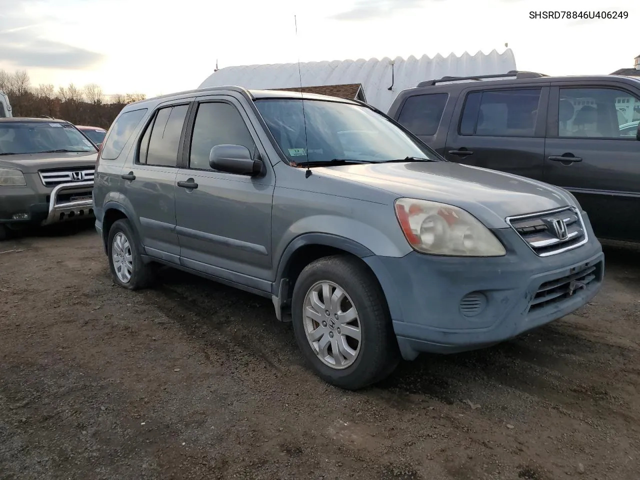 2006 Honda Cr-V Ex VIN: SHSRD78846U406249 Lot: 76808614