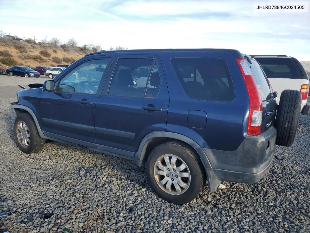 2006 Honda Cr-V Ex VIN: JHLRD78846C024505 Lot: 77148324