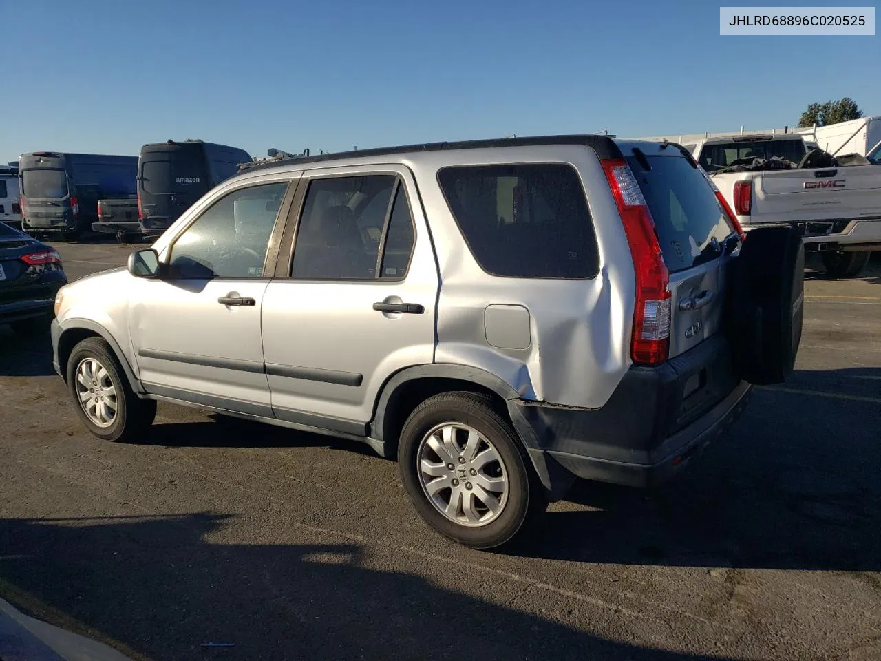 2006 Honda Cr-V Ex VIN: JHLRD68896C020525 Lot: 77182834