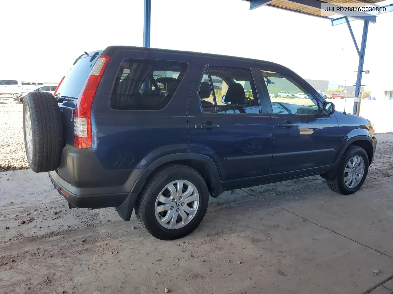 2006 Honda Cr-V Ex VIN: JHLRD78876C036860 Lot: 77221404