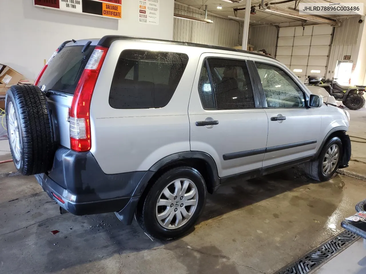 JHLRD78896C003486 2006 Honda Cr-V Ex