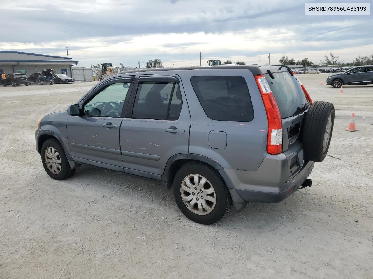 2006 Honda Cr-V Se VIN: SHSRD78956U433193 Lot: 77957604