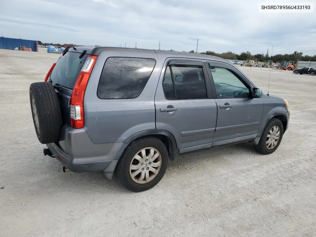 2006 Honda Cr-V Se VIN: SHSRD78956U433193 Lot: 77957604