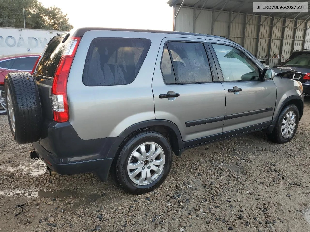 JHLRD78896C027531 2006 Honda Cr-V Ex