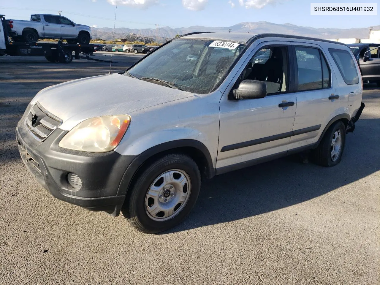 SHSRD68516U401932 2006 Honda Cr-V Lx