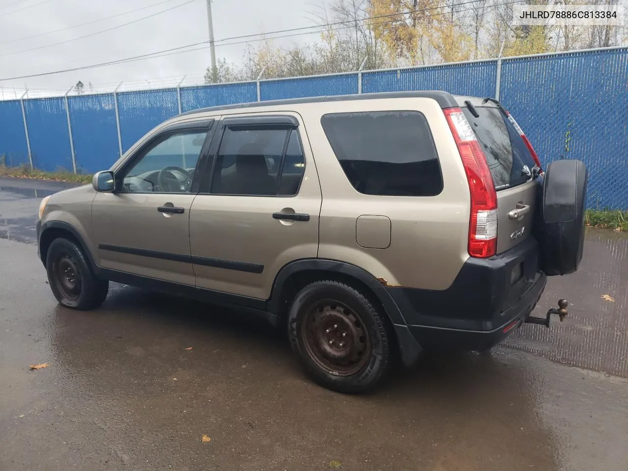 2006 Honda Cr-V Ex VIN: JHLRD78886C813384 Lot: 78573104