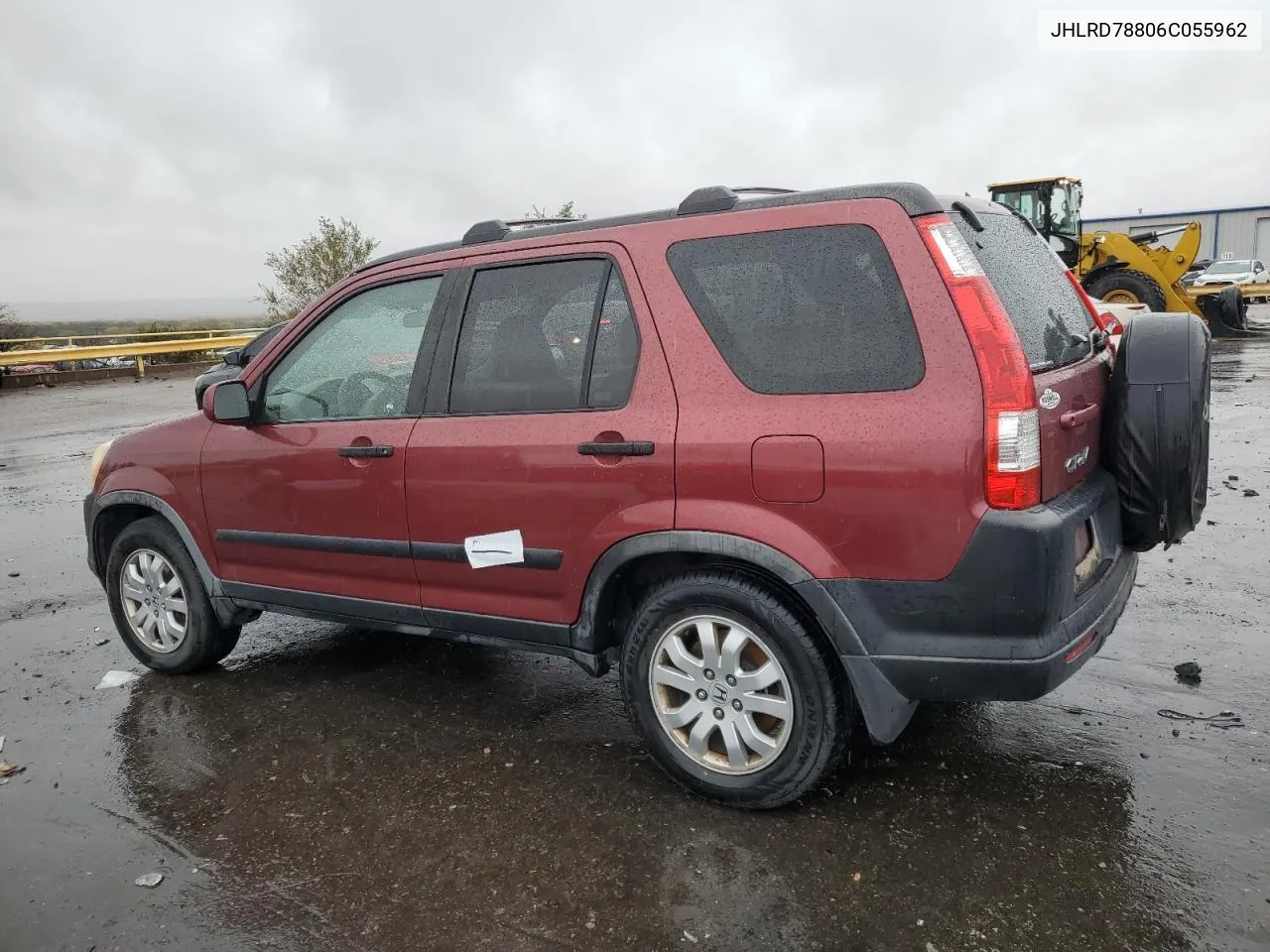 2006 Honda Cr-V Ex VIN: JHLRD78806C055962 Lot: 78606394