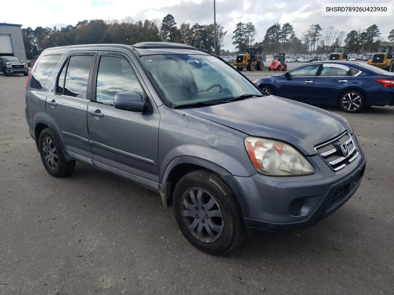 2006 Honda Cr-V Se VIN: SHSRD78926U423950 Lot: 79401254