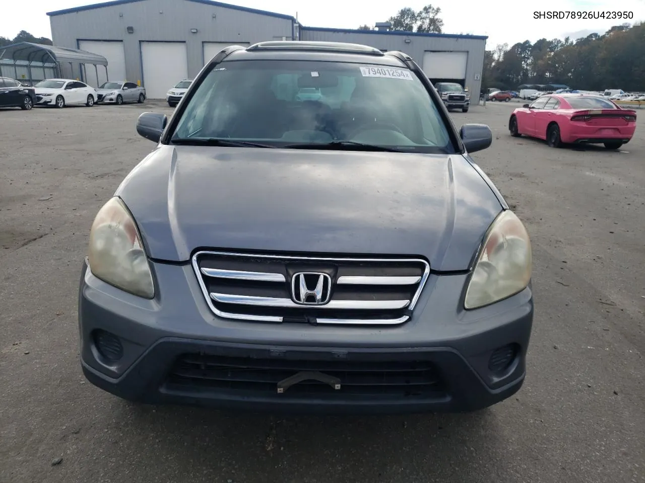 2006 Honda Cr-V Se VIN: SHSRD78926U423950 Lot: 79401254