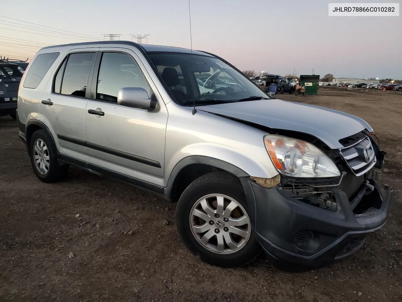 2006 Honda Cr-V Ex VIN: JHLRD78866C010282 Lot: 79865534