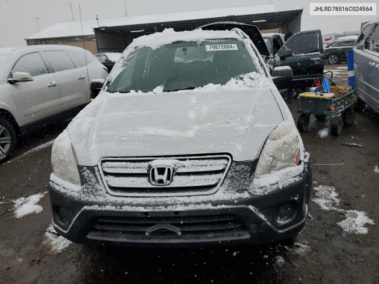 2006 Honda Cr-V Lx VIN: JHLRD78516C024564 Lot: 79872084