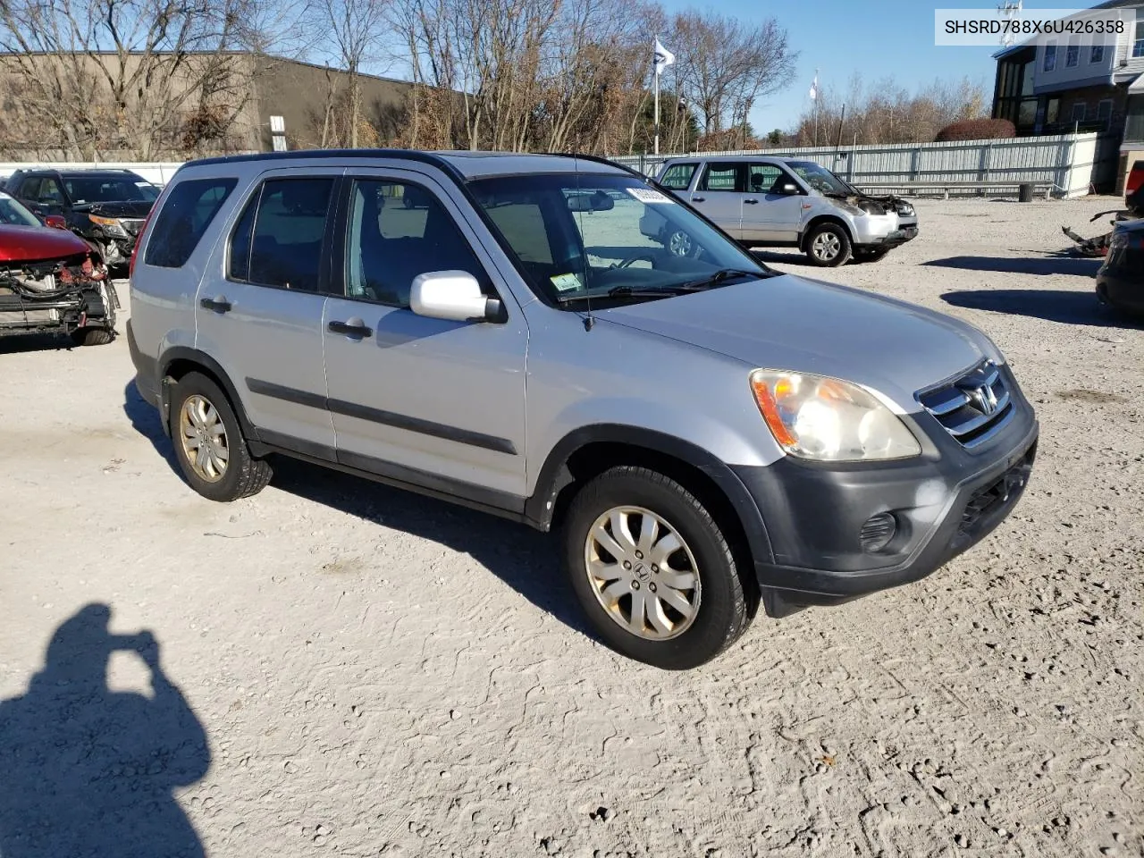 2006 Honda Cr-V Ex VIN: SHSRD788X6U426358 Lot: 80982694