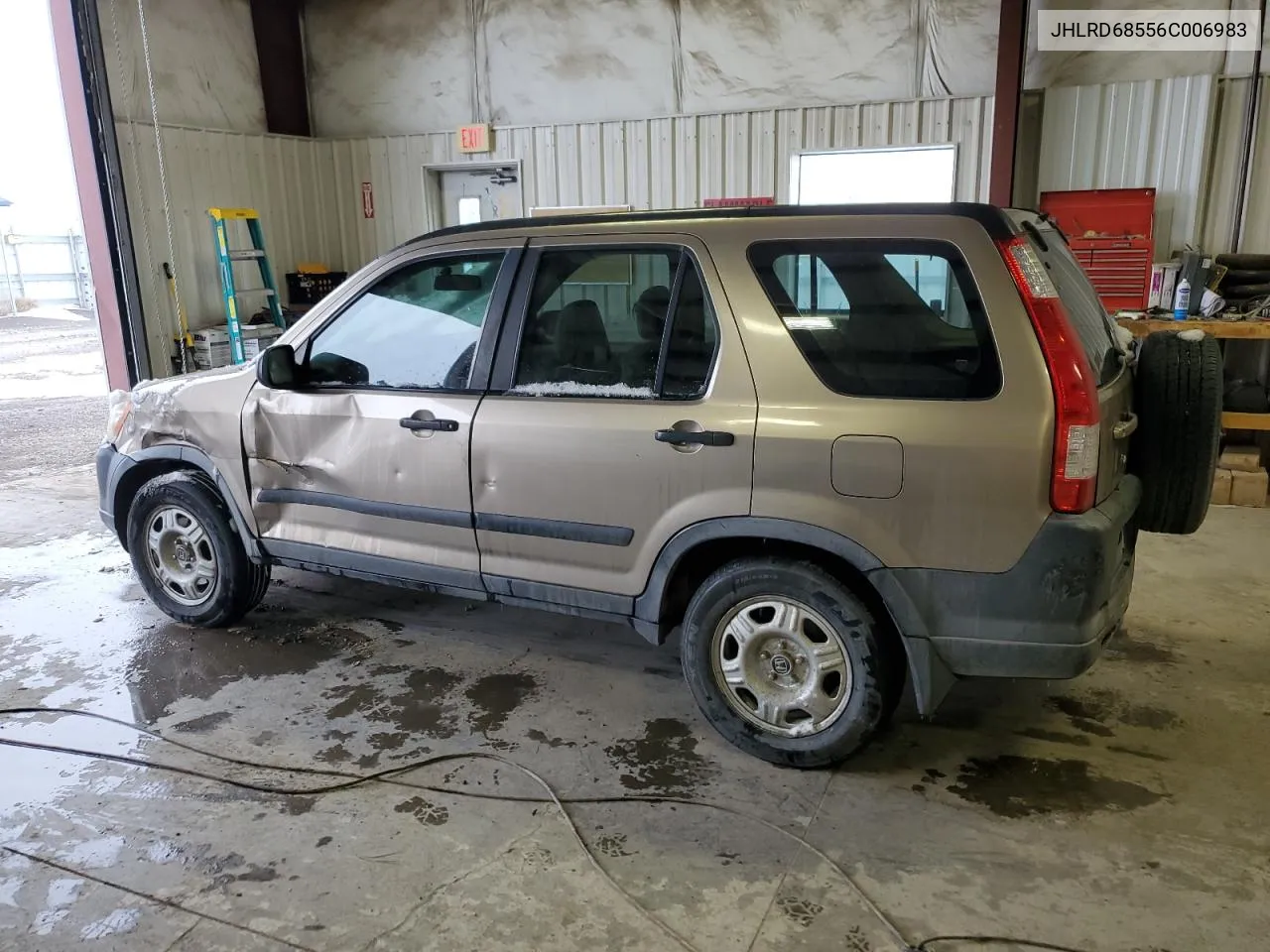 2006 Honda Cr-V Lx VIN: JHLRD68556C006983 Lot: 82951523