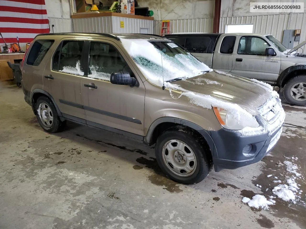 2006 Honda Cr-V Lx VIN: JHLRD68556C006983 Lot: 82951523