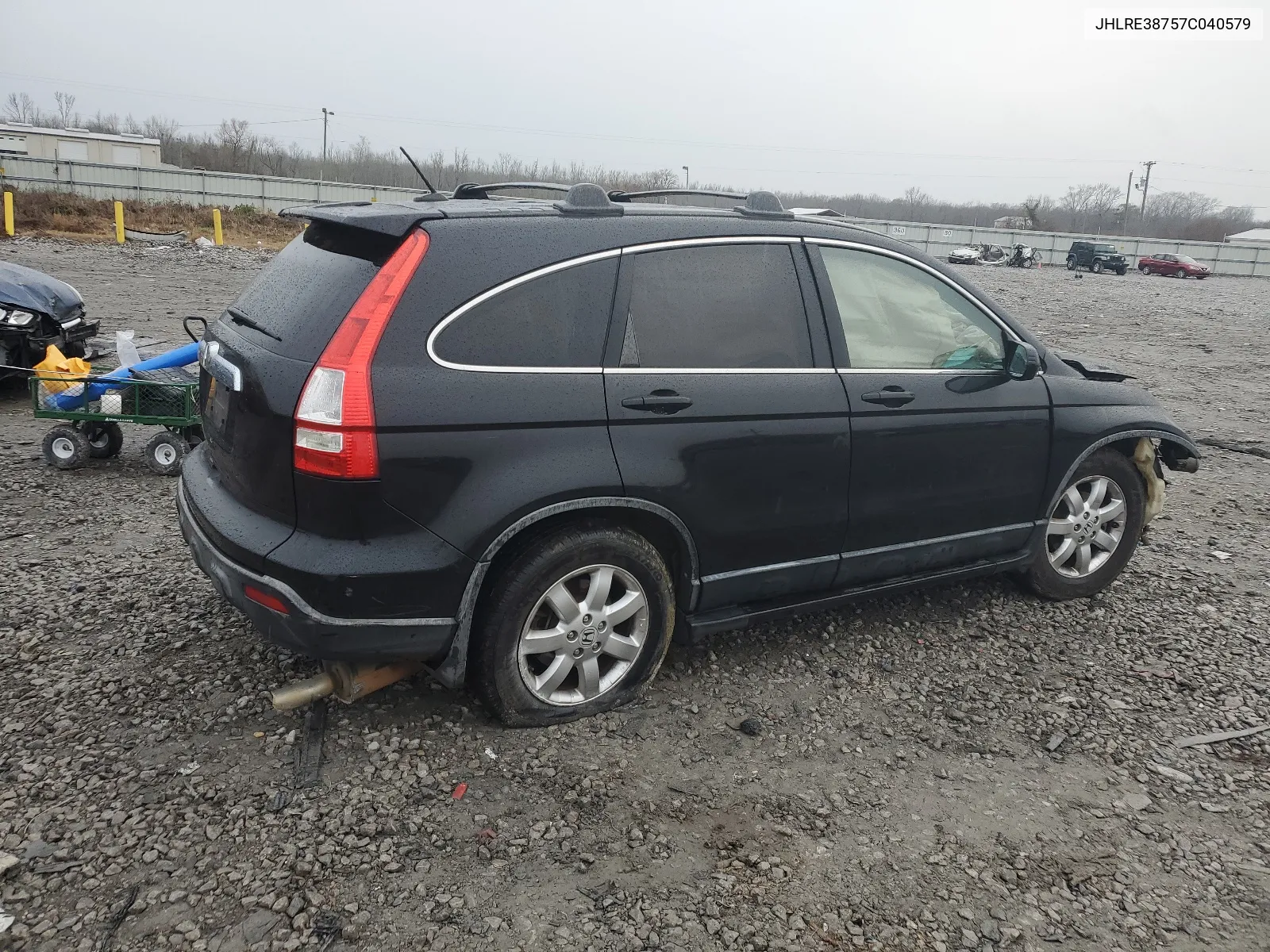 2007 Honda Cr-V Exl VIN: JHLRE38757C040579 Lot: 36890724