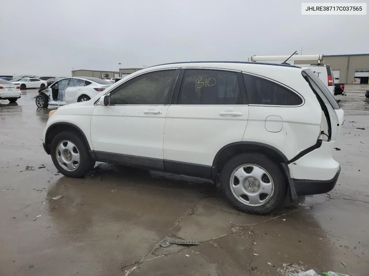 2007 Honda Cr-V Exl VIN: JHLRE38717C037565 Lot: 39729744